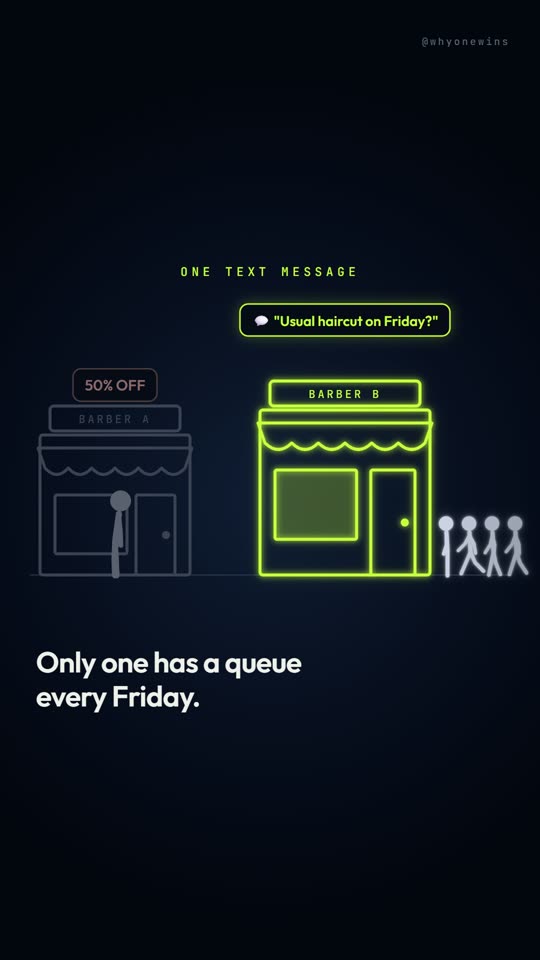 Reel: One text message